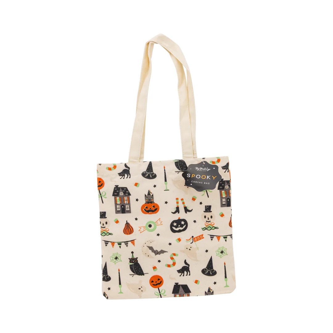 Tricks & Treats Canvas Tote Bag | My Mind's Eye