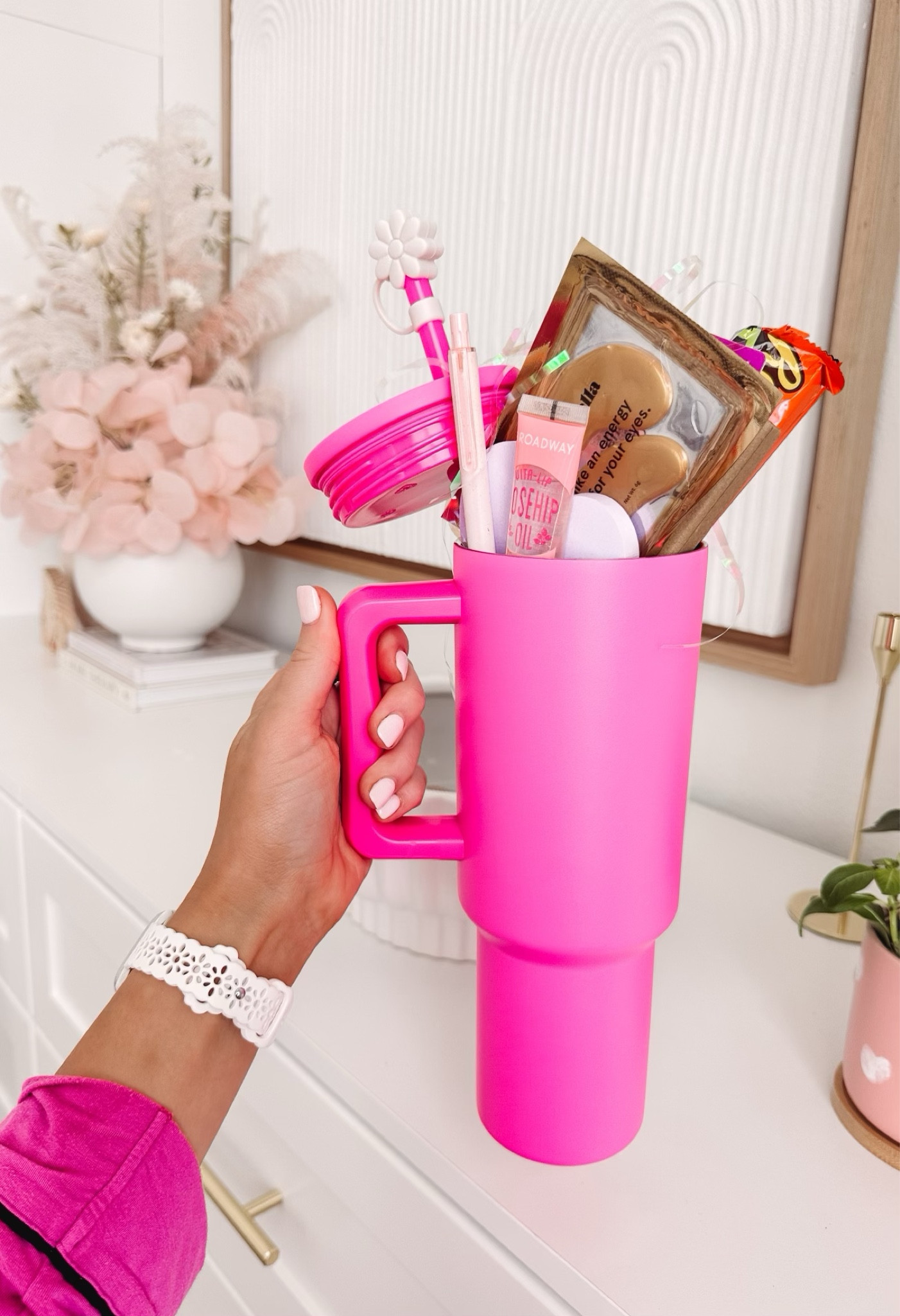 The easiest gift idea!! Great for a birthday, thank you gift, etc. Everything I used is from Amazon! 

Gift guide, ideas, affordable, unique, fun, useful, practical, mom favorites, gifts for her 

#LTKGiftGuide #LTKParties #LTKFindsUnder100