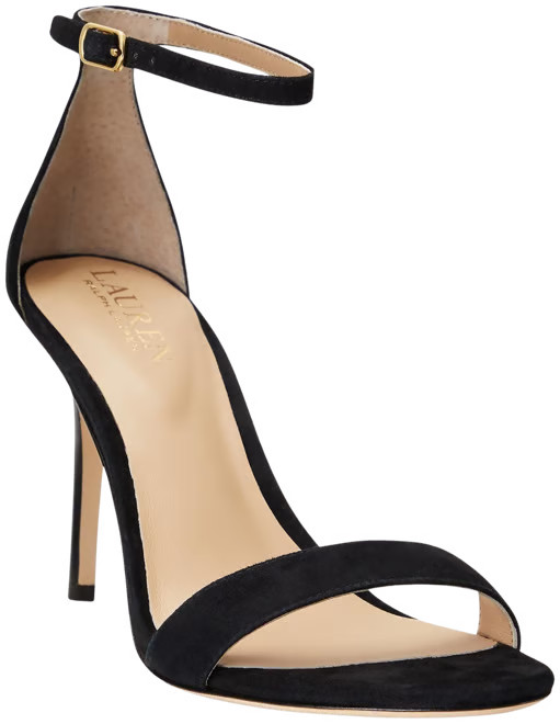 Lauren Ralph Lauren Women's Allie Ankle-Strap Dress Sandals - Macy's | Macy's