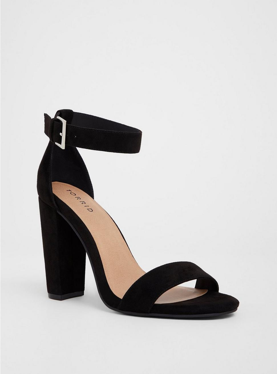 Two Strap Tapered Heel Sandal (WW) | Torrid (US & Canada)