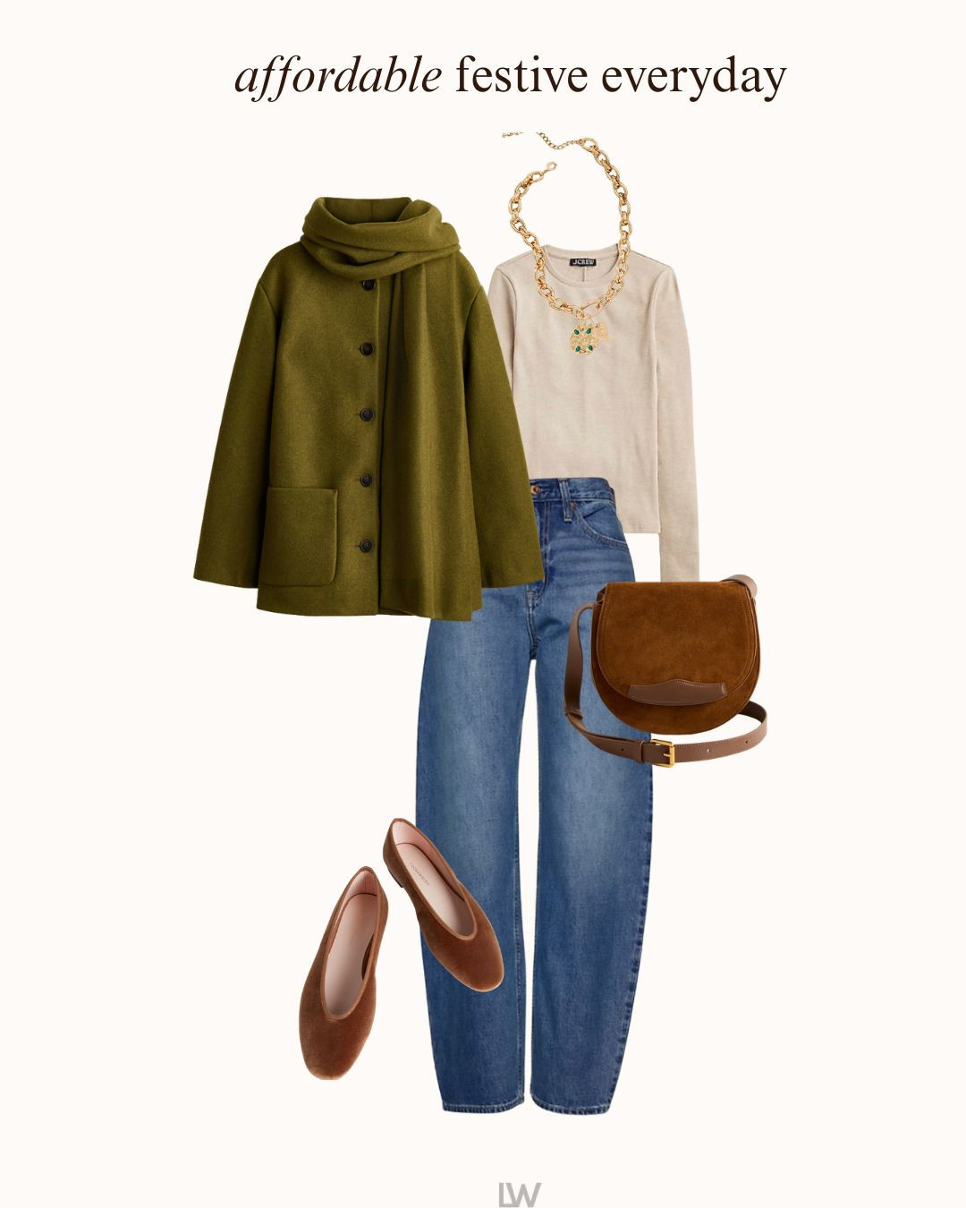 festive and cozy look! 

 