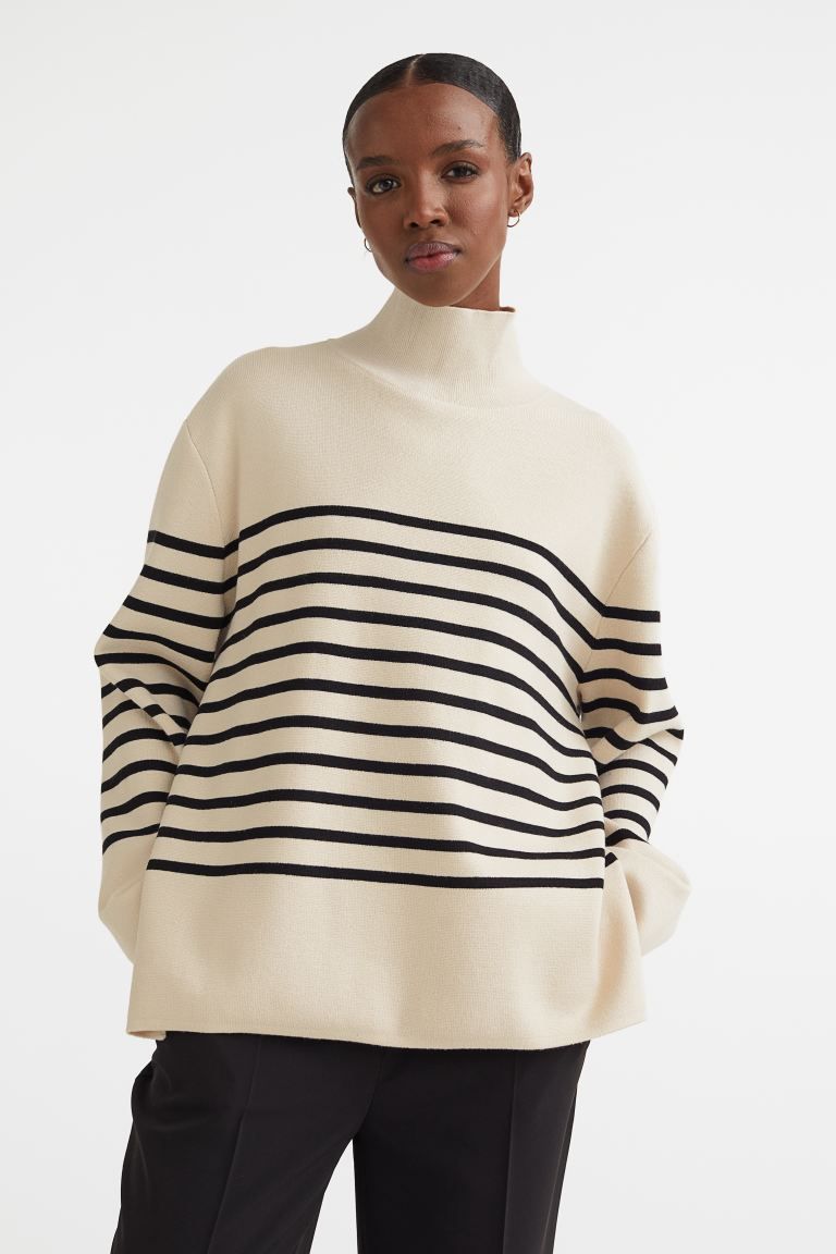 Mock Turtleneck Sweater | H&M (US + CA)