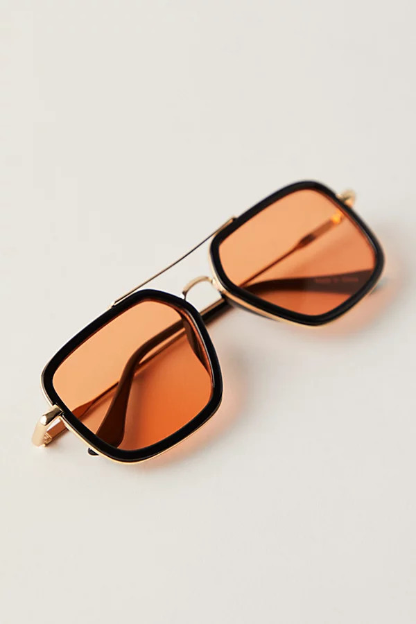 Luna Classic Oversized Aviator Sunglasses | Free People (Global - UK&FR Excluded)