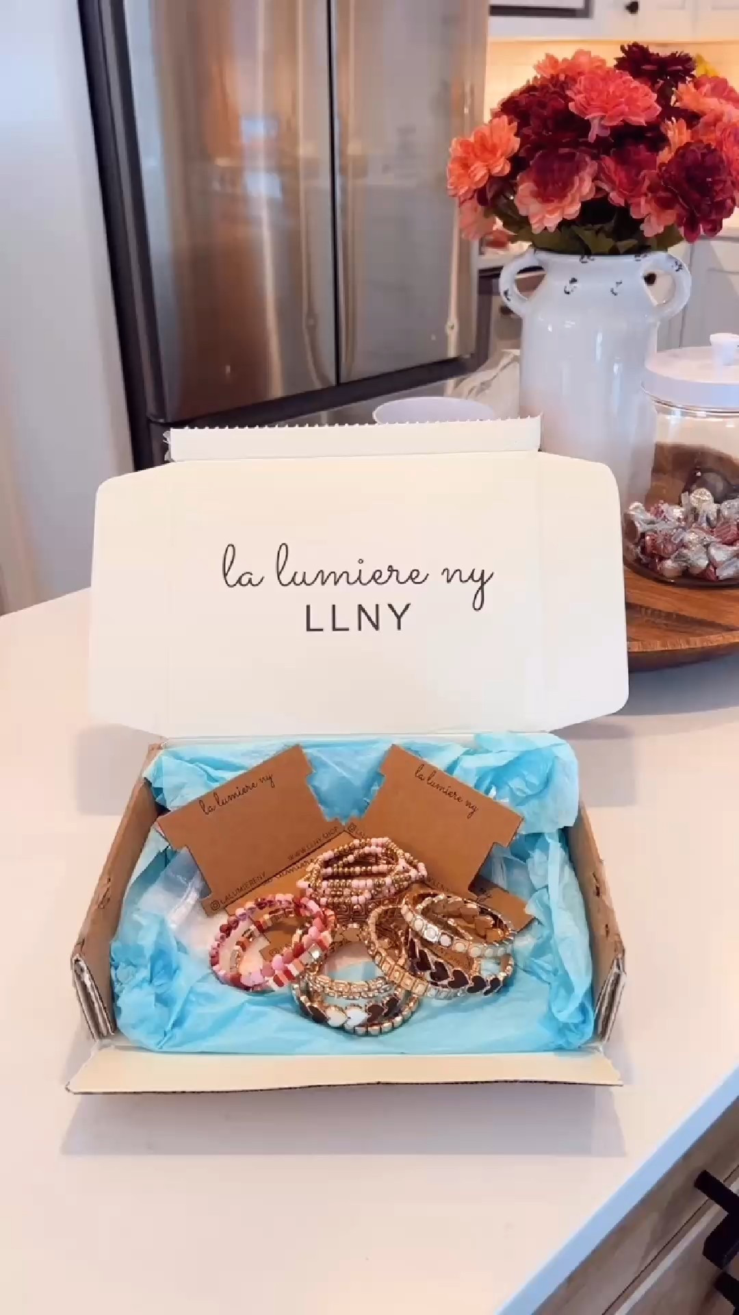 These stackable and versatile bracelets are perfect to mix and match.  They’re so fun and pretty.

#LTKOver40 #LTKValentine #LTKootd