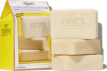 Kiehl's Since 1851 Ultimate Man Scrub Soap Bar Trio $60 Value | Nordstrom | Nordstrom