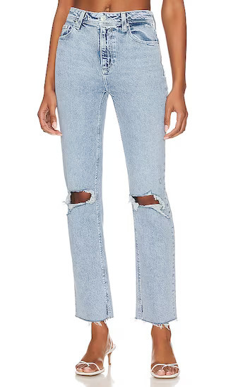 Stella Slit Hem in Louella Destructed | Revolve Clothing (Global)