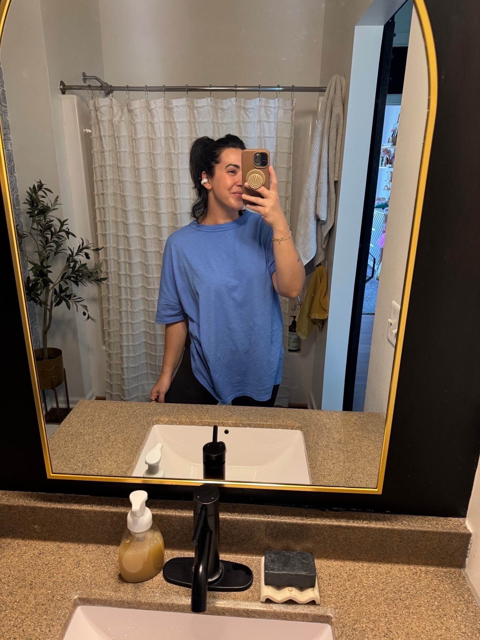 My favorite Aerie everyday tee is on sale for only $20! This is my go to summer outfit, either leggings or biker shorts! 

Casual leggings and tee outfit! Size L

#LTKSaleAlert #LTKMidsize #LTKootd