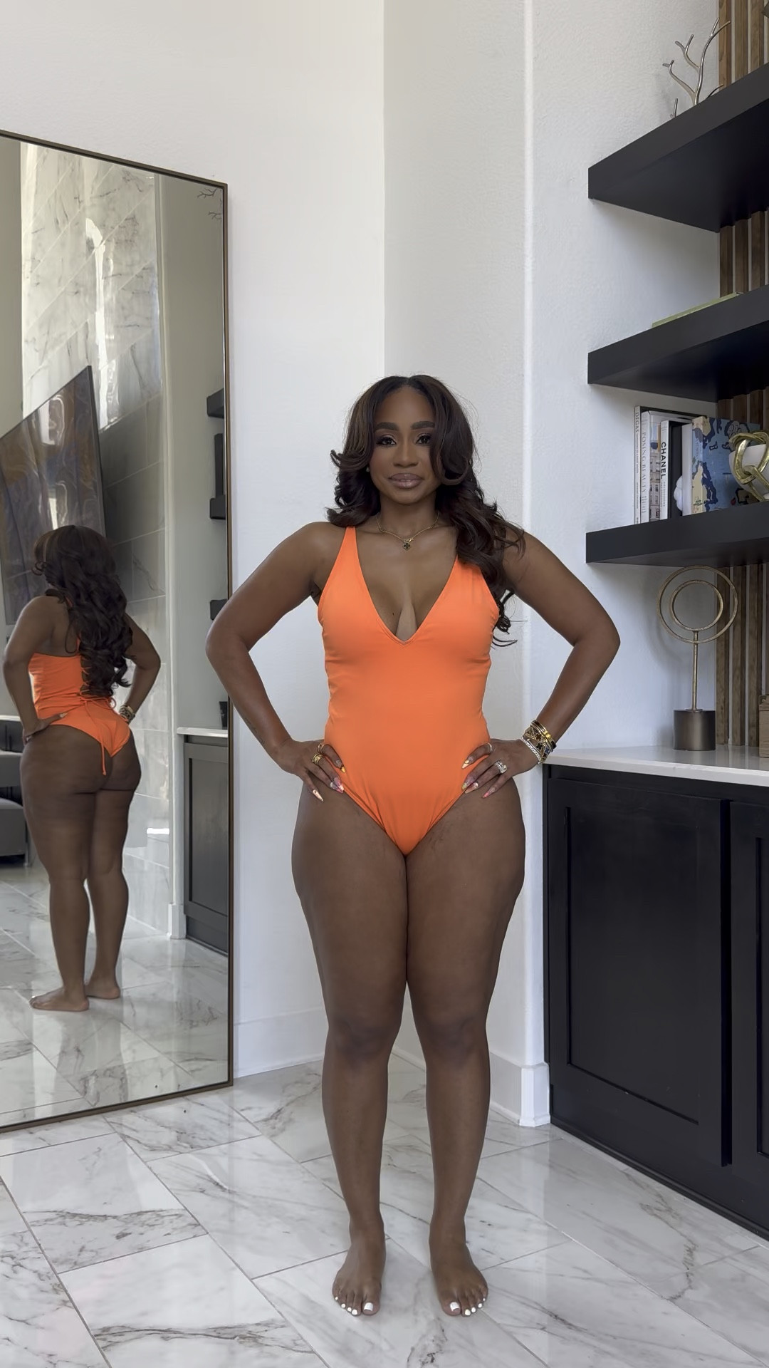 Full coverage swim that sucks you in instantly! Runs true to size! 

#LTKSwim #LTKMidsize #LTKStyleTip