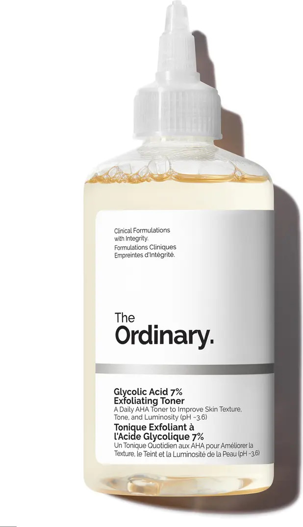 The Ordinary Glycolic Acid 7% Exfoliating and Brightening Daily Toner | Nordstrom | Nordstrom
