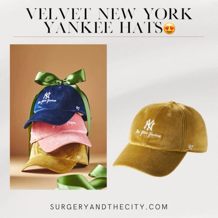Velvet New York Yankees hats 

#LTKfindsunder100