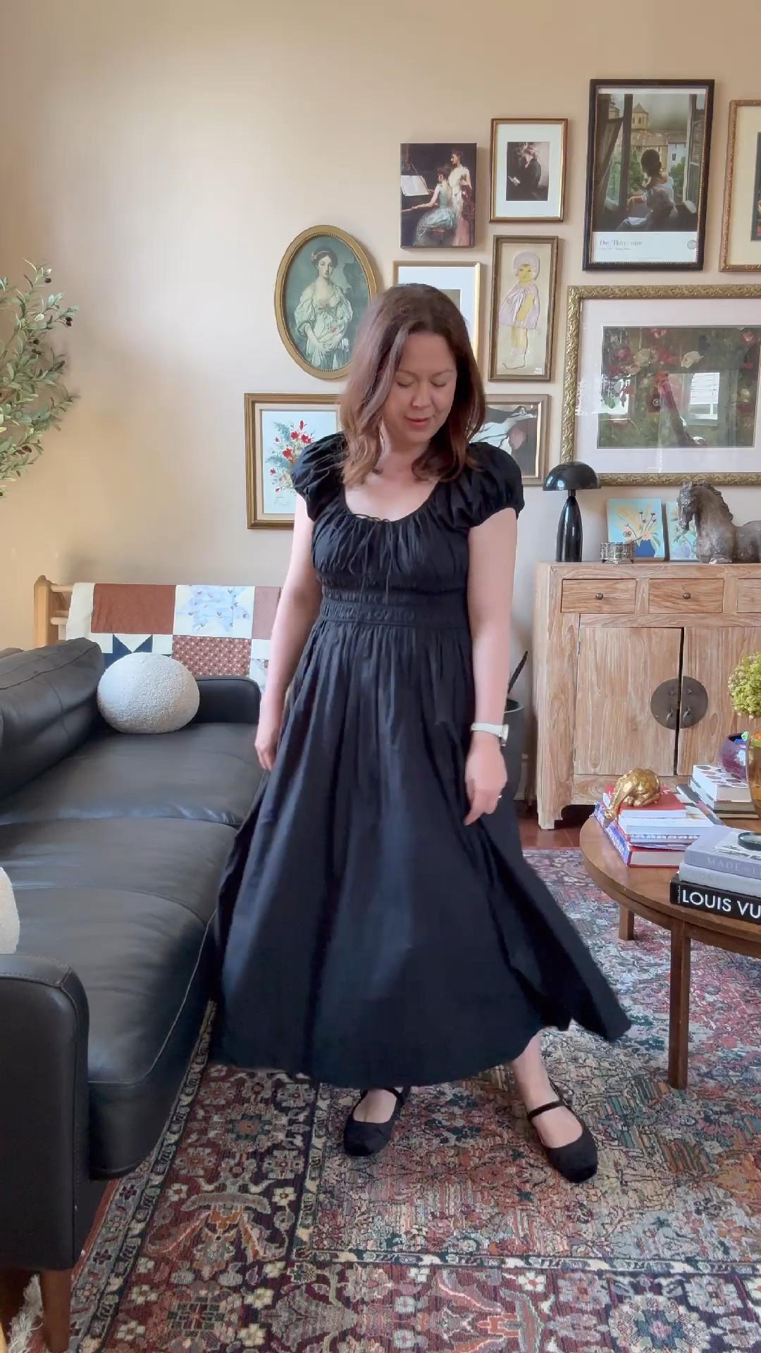 I love wearing this dress. It makes me feel so pretty and it’s very flattering. I’m 5’3” and this is one of the few dresses I haven’t had to alter. Wearing a medium. 



#LTKsummer #LTKdresses #LTKpetite