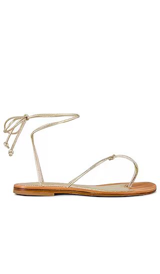 Teodoro Sandal in Gold | Revolve Clothing (Global)