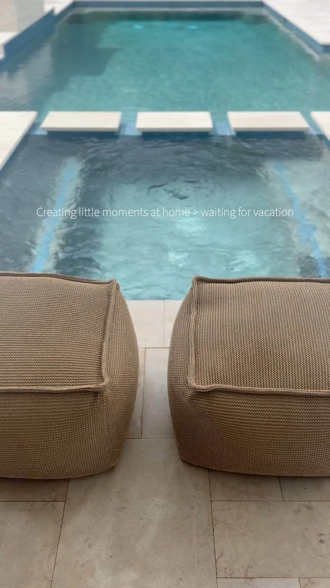 A good outdoor space doesn’t have to be massive or overdesigned.
Sometimes it’s just comfy seating, a quiet pool view, and 10 minutes without hearing “mommmmm.” 🤍

These weather-resistant poufs may be my favorite easy backyard upgrade lately.

#LTKdayinmylife #LTKHome #LTKmomlife