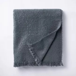 Boucle Faux Mohair Throw Blanket - Threshold™ designed with Studio McGee | Target