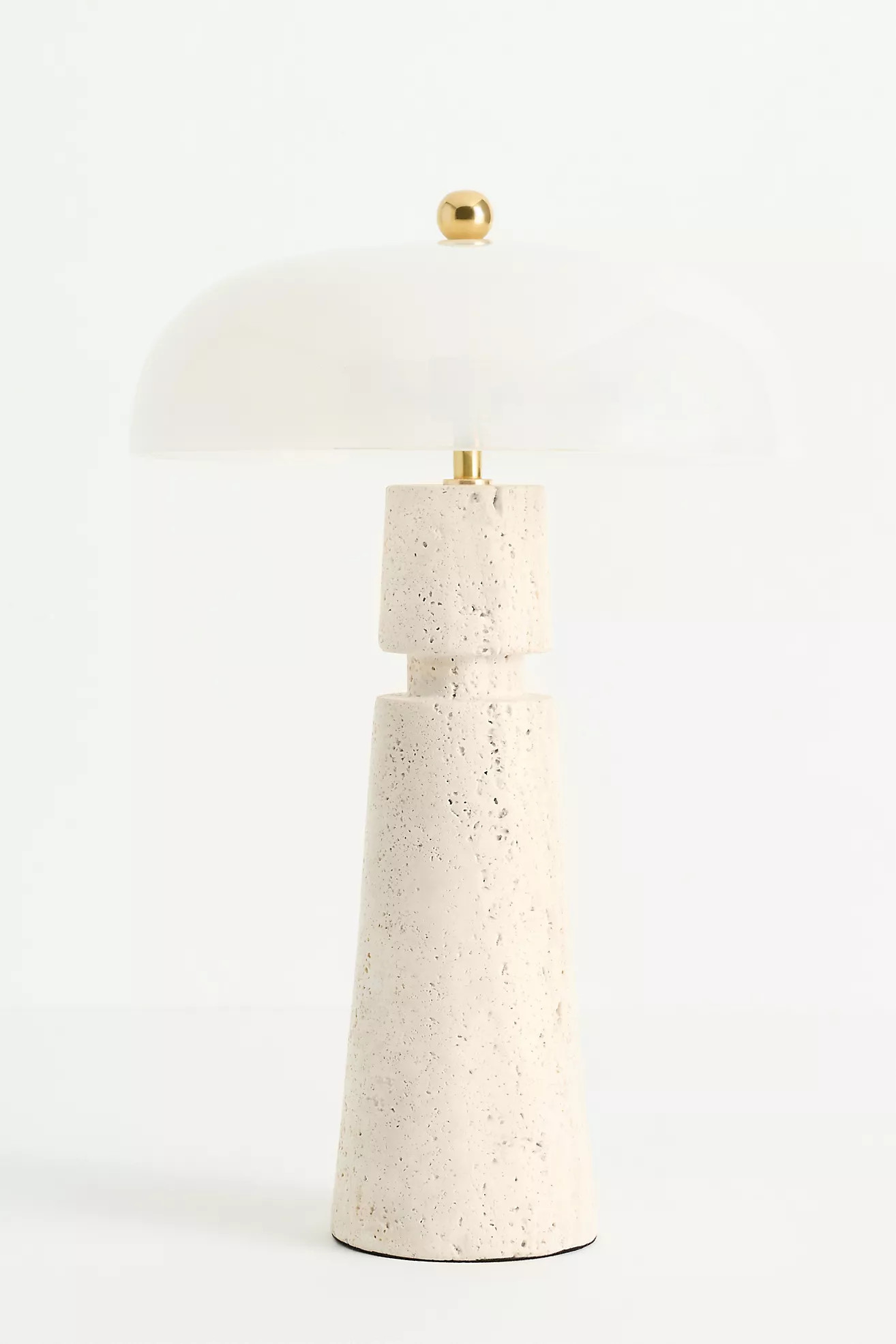 Maribel Travertine Table Lamp | Anthropologie (US)