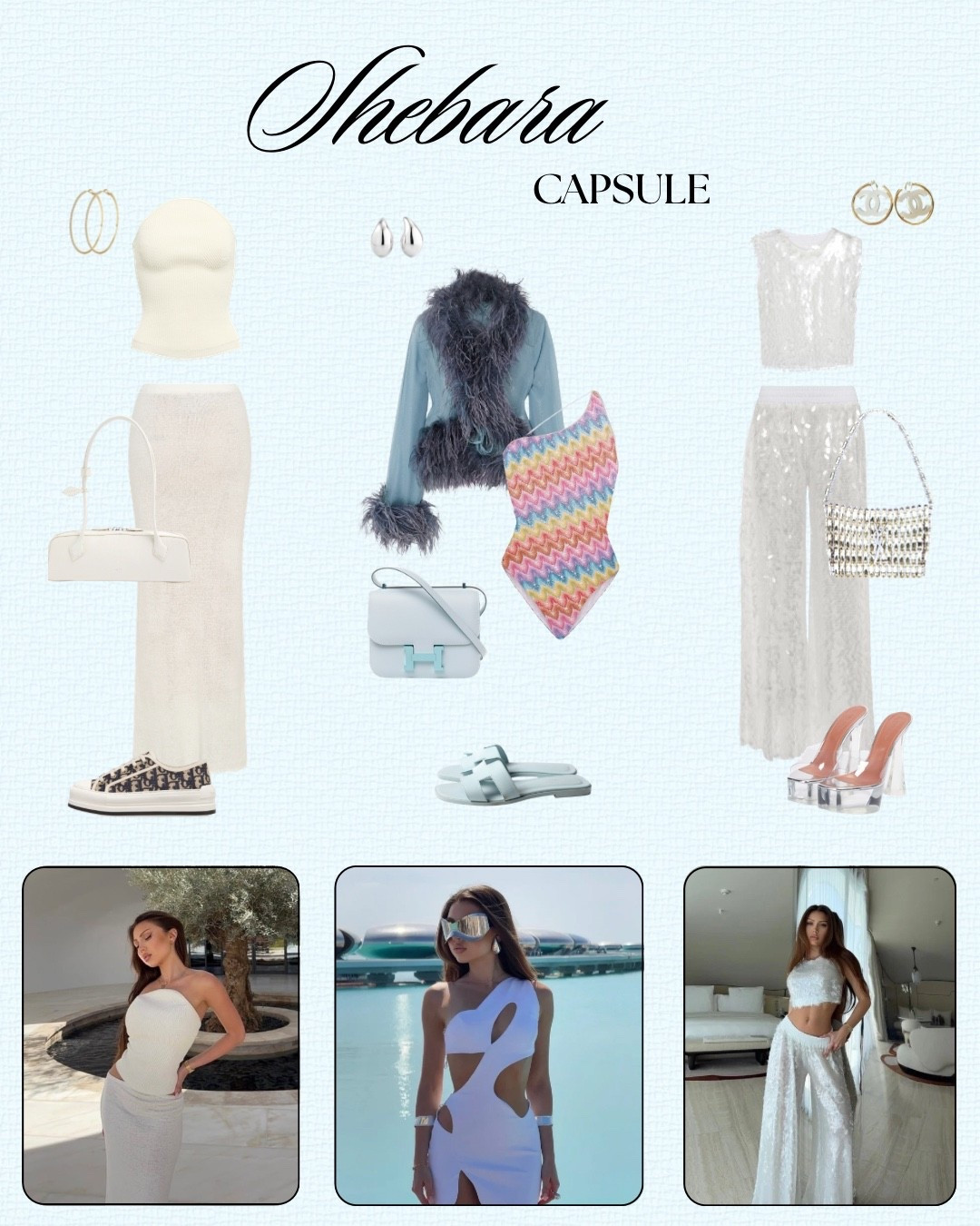 @Shebara wardrobe for out of space 🩶

#LTKtravel #LTKstyletip #LTKFashionMonth