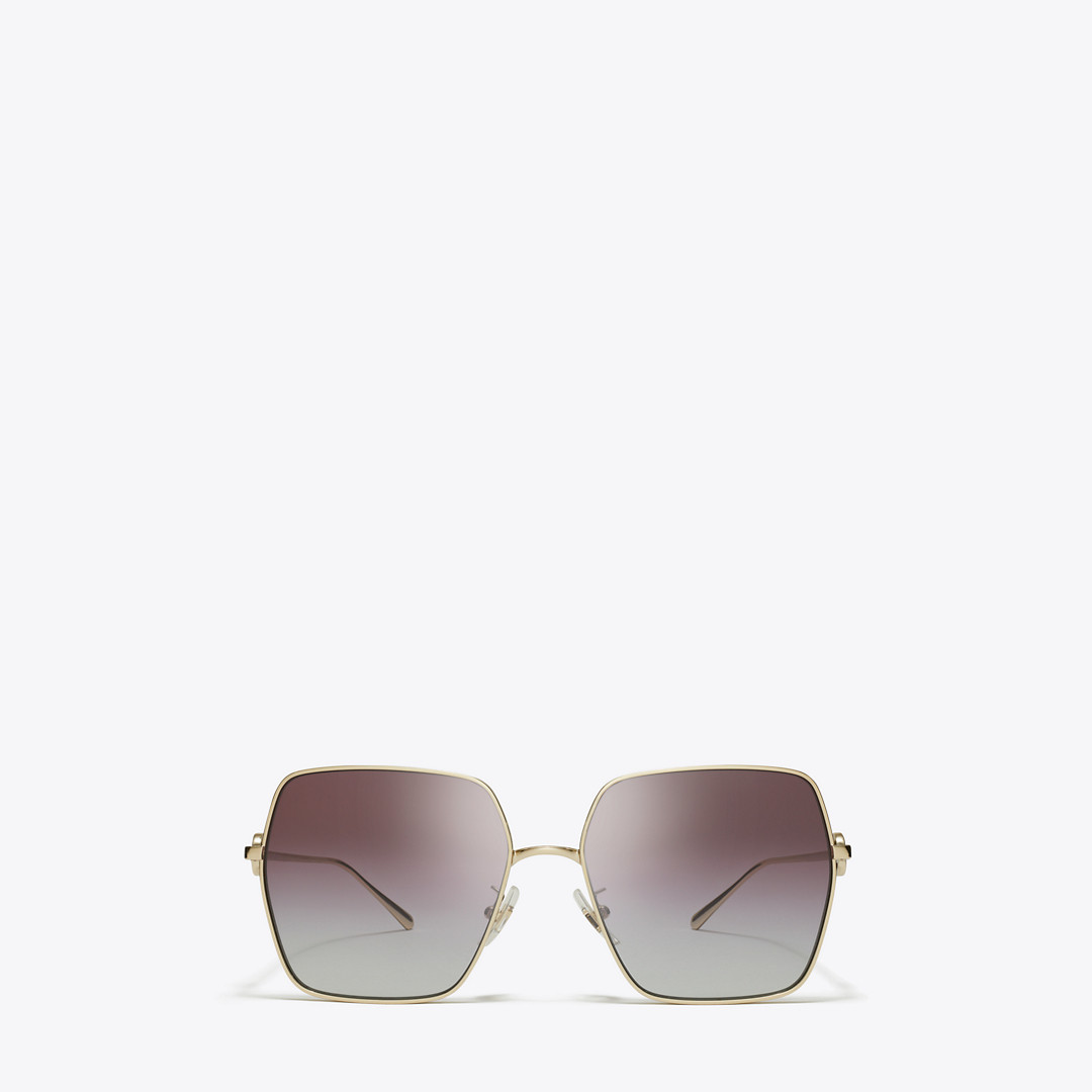 Tory Burch Miller Oversized Square Sunglasses | Tory Burch (US)