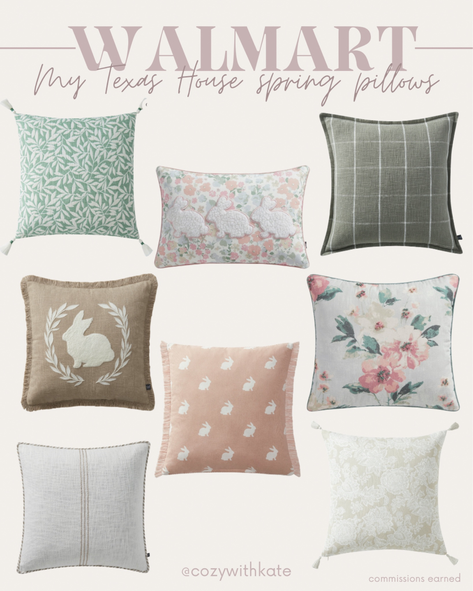 My Texas House Spring pillow collection! 

#LTKSpringSale #LTKhome #LTKfindsunder50