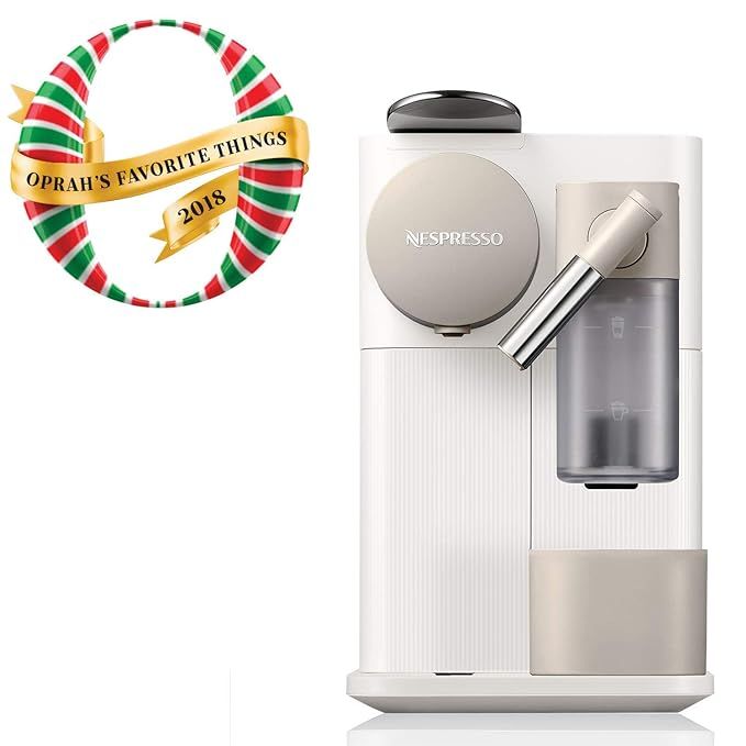 Nespresso EN500W Lattissima One Original Espresso Machine with Milk Frotherby De'Longhi, Silky Wh... | Amazon (US)
