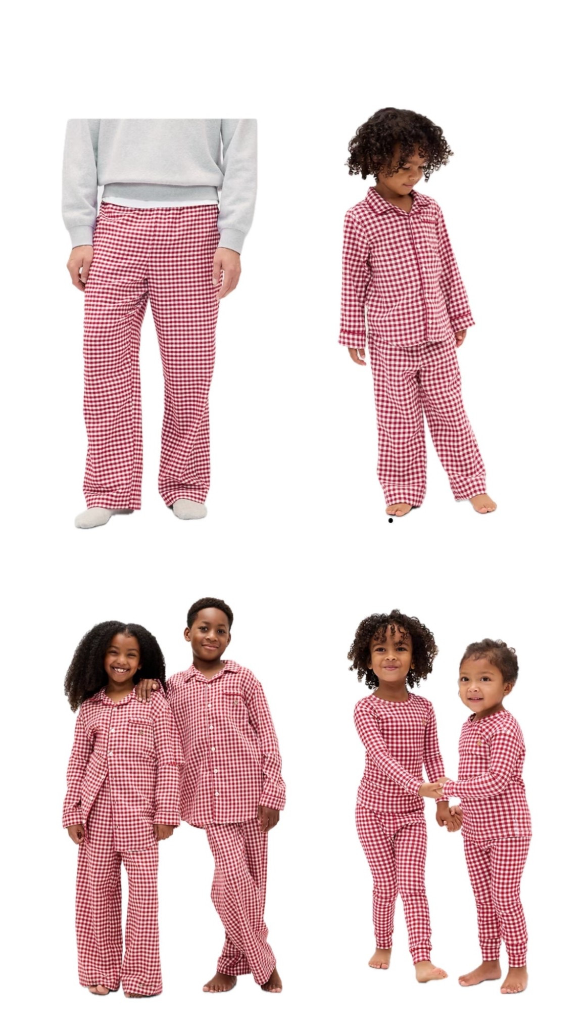 Red gingham family pajamas at Gap!

#LTKFamily #LTKSeasonal #LTKBaby