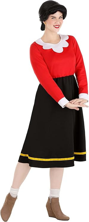 Adult Olive Oyl Costume Popeye Couples Halloween Costume | Amazon (US)