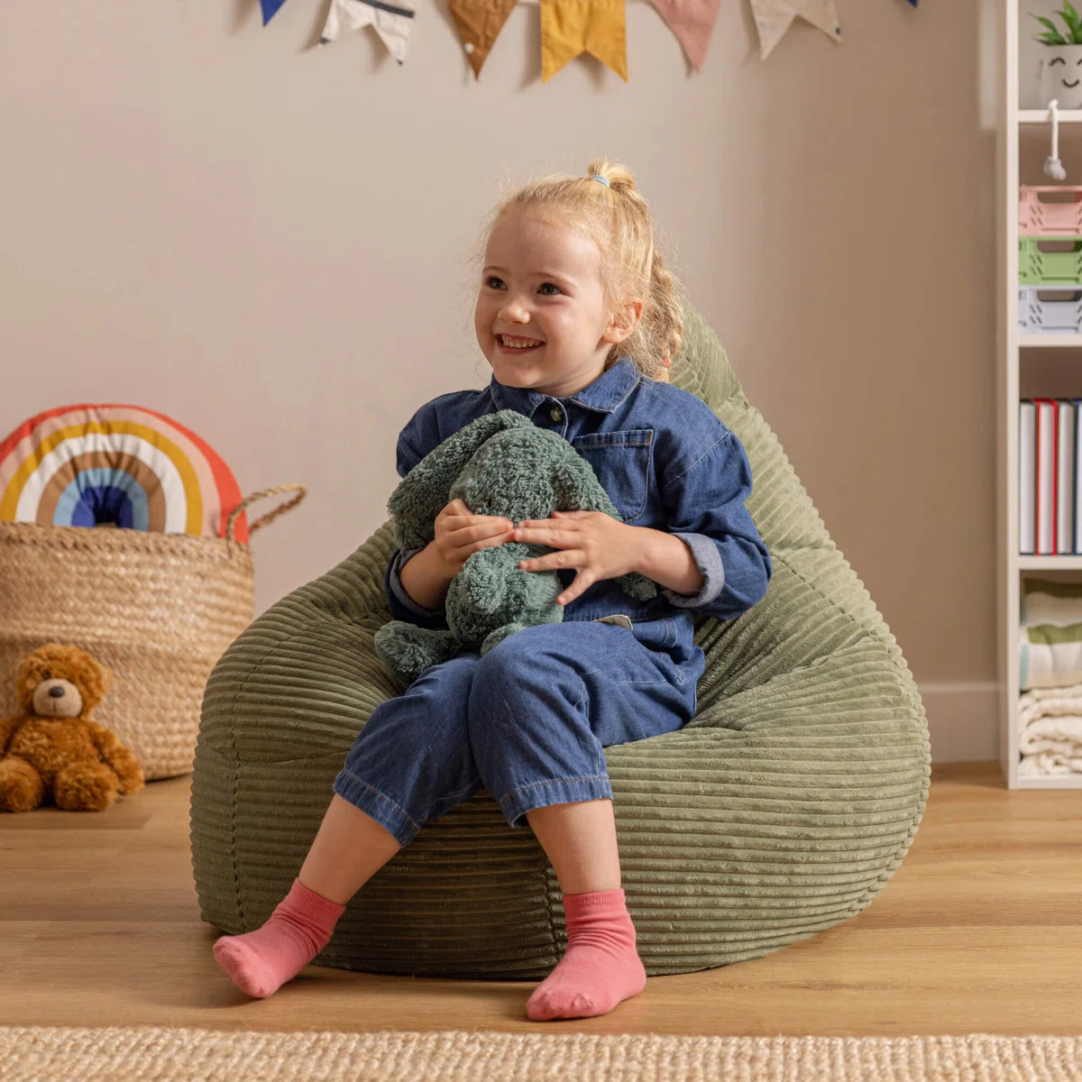 Bean Bag Bazaar Kids Dalton Cord Bean Bag | Wayfair UK