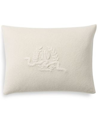 Lauren Ralph Lauren Lara Knit Decorative Pillow, 15" x 20" - Macy's | Macy's