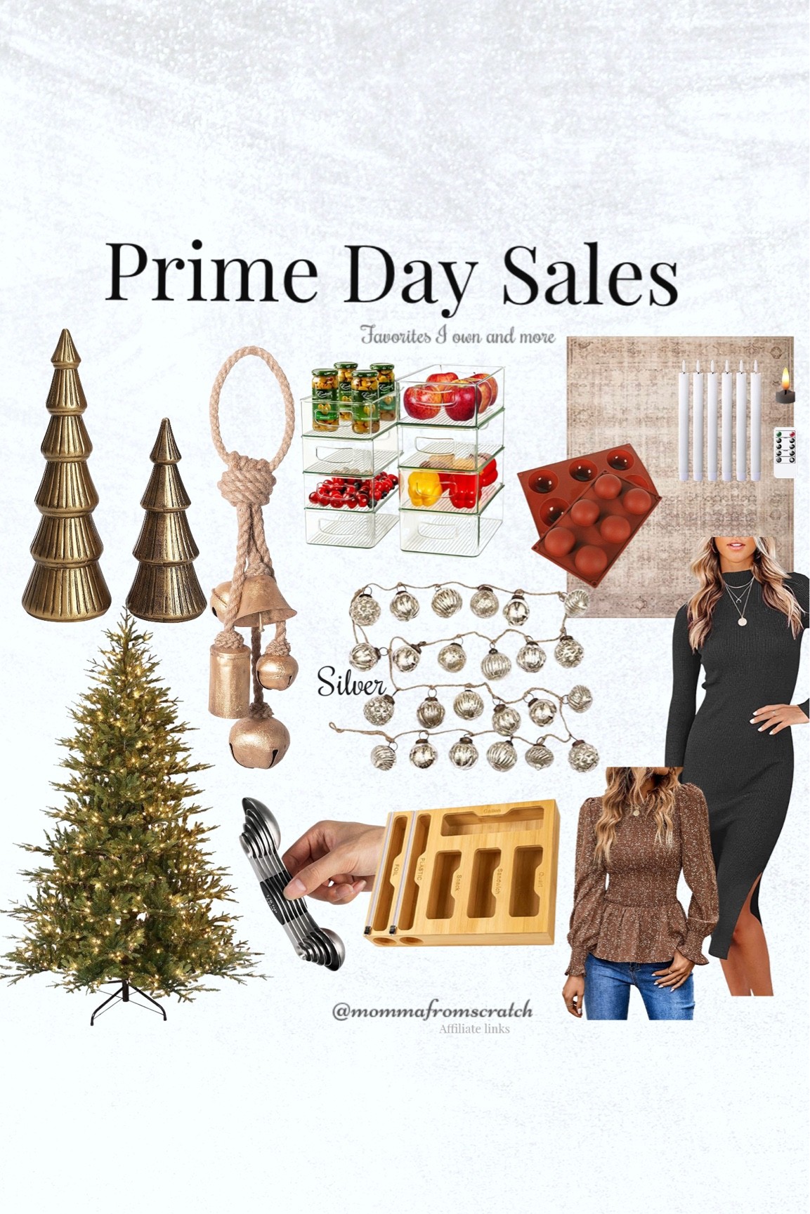 Amazon prime deals, faux candles, rug, sweater dress, blouse, Christmas tree, garland, bells, Christmas decor, holiday decor, kitchen essentials 

#LTKsalealert #LTKHoliday #LTKhome