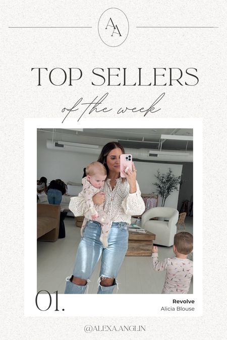Top sellers of the week— Alicia Blouse from Revolve! 

Spring fashion // spring staples // outfit ideas 

#LTKshoecrush #LTKstyletip #LTKworkwear