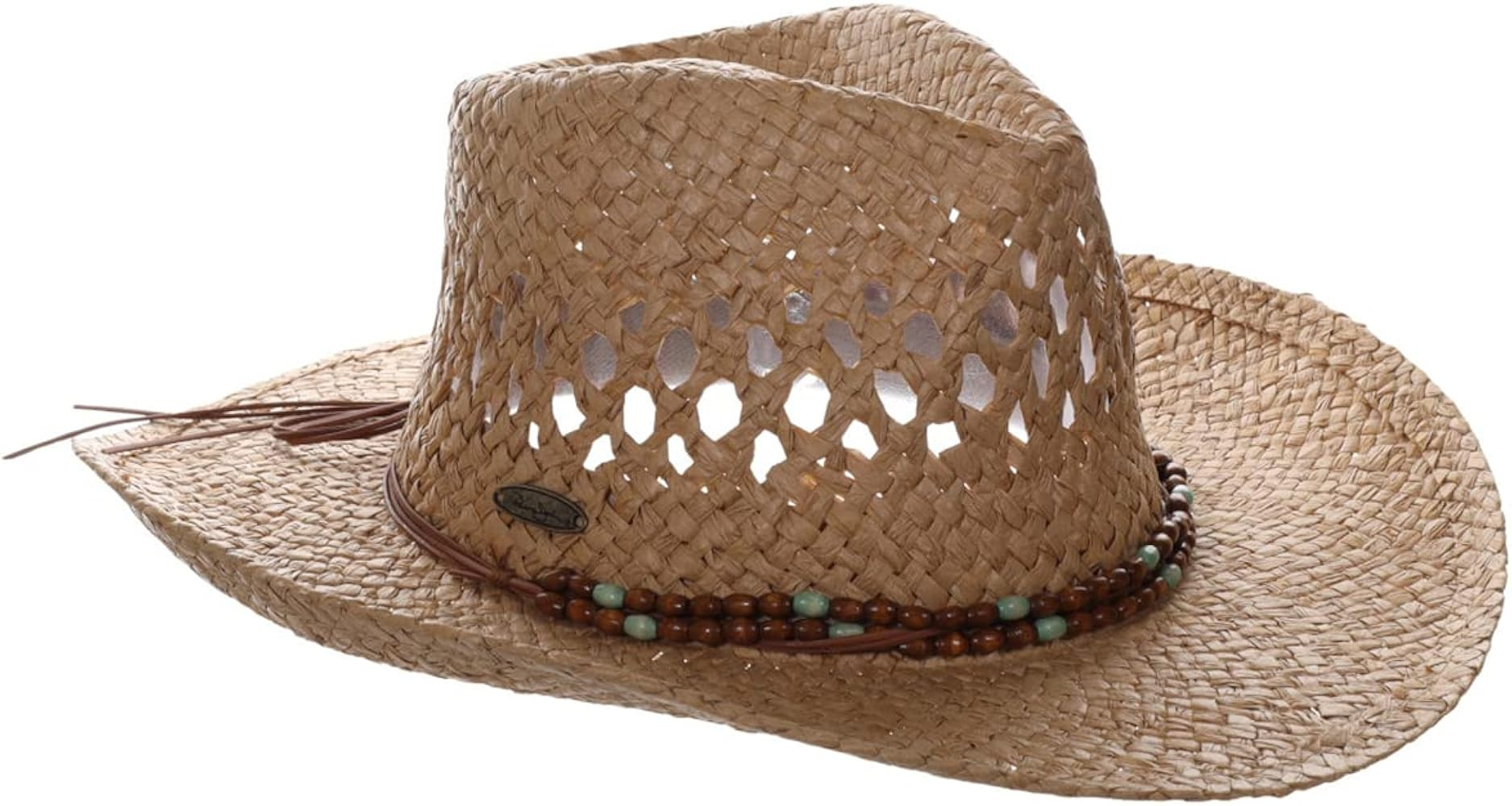 Panama Jack Drifter Sun Hat - Toyo Straw, 3 1/4" Shapeable Brim | Amazon (US)