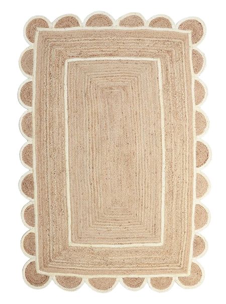 Thinking about this scallop jute area rug for my new kitchen!! From Amazon, only $111 for the 4x6 size. Many size options and multiple colorways for the trim pipping! 

#LTKhome #LTKunder100 #LTKfamily