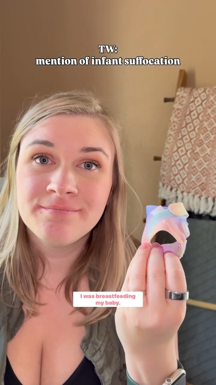 Last night, the Owlet sock may have saved my son’s life. 

While I was breastfeeding, the monitor alerted me that his oxygen levels were dangerously low. I had no idea anything was wrong—until I looked down and realized his nose was covered. He was silently suffocating, and I wouldn’t have known without the alert. 

I’m sharing this not to scare anyone, but to bring awareness. This tool has always given us peace of mind, but now it means something so much more. It may have saved our baby’s life. 

This isn’t a sponsored post or a sales pitch—just a deeply personal experience that I hope might help someone else. 

Please take this as a reminder to trust your gut, use the tools that bring you comfort, and know you’re not alone in the scary moments of parenting. 

Thank you, @owletcare. ♥️ 

#owlet #owletsock #momlife #babycare #babysafety #realmomstory #infantmonitor #grateful