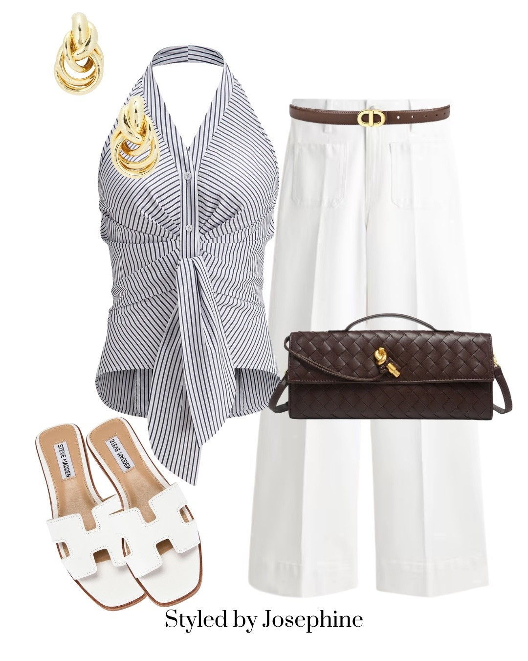 Effortless chic as we move from summer to fall 🍂🤍 Wide-leg whites keep it fresh, while the striped halter and woven bag add just the right amount of structure. A perfect day-to-night outfit that feels polished but easy.

Shop the look and get ready for all the transitional vibes.

Tags: TransitionalStyle EndOfSummerStyle FallOutfitInspo EffortlessChic LTKunder100 LTKSeasonalStyle ChicAndTimeless LTKBag LTKShirt LTKPants OOTDinspo NeutralStyle MinimalChic

#LTKWorkwear #LTKFindsUnder100 #LTKStyleTip