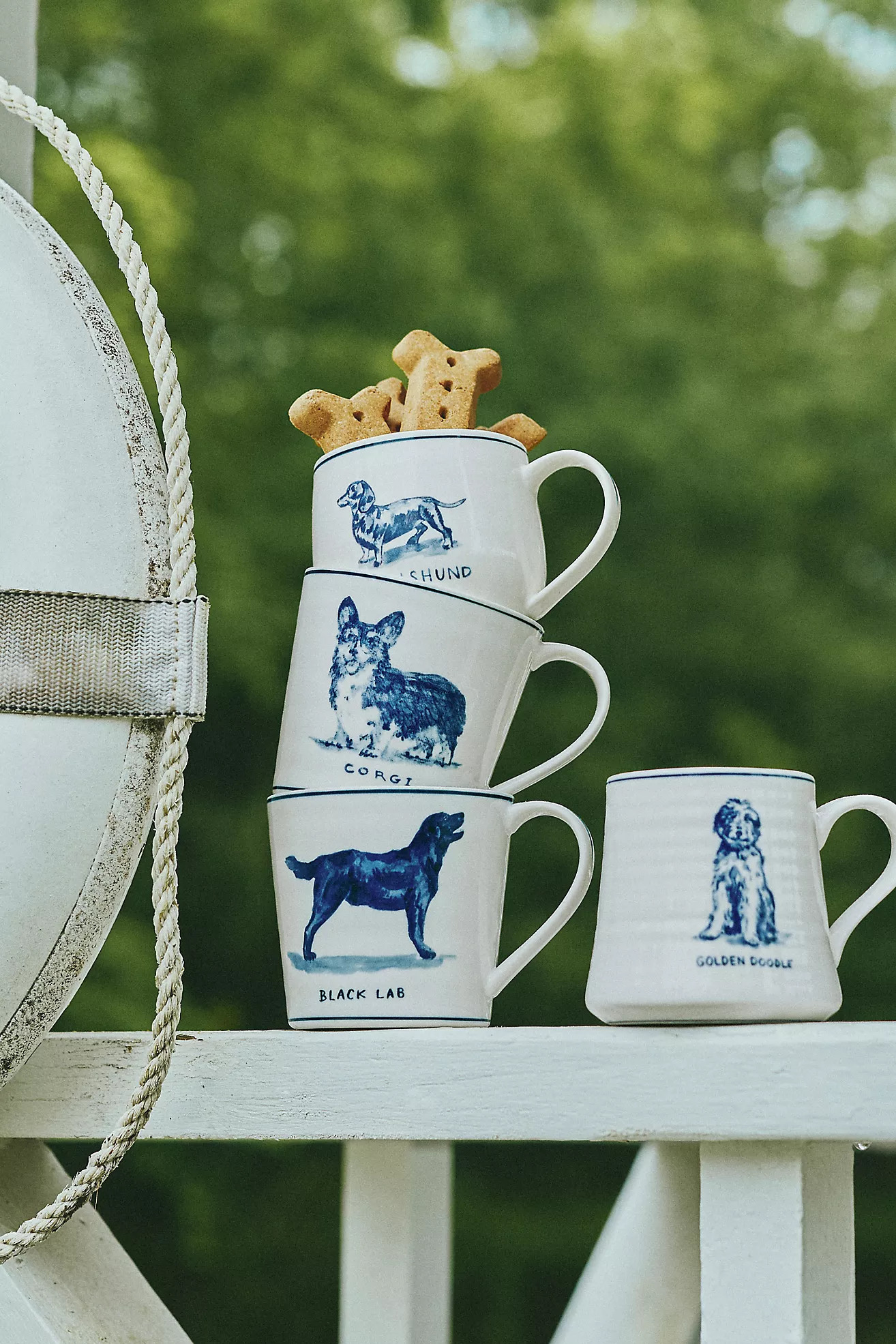Molly Hatch Stoneware Dog Mug | Anthropologie (US)