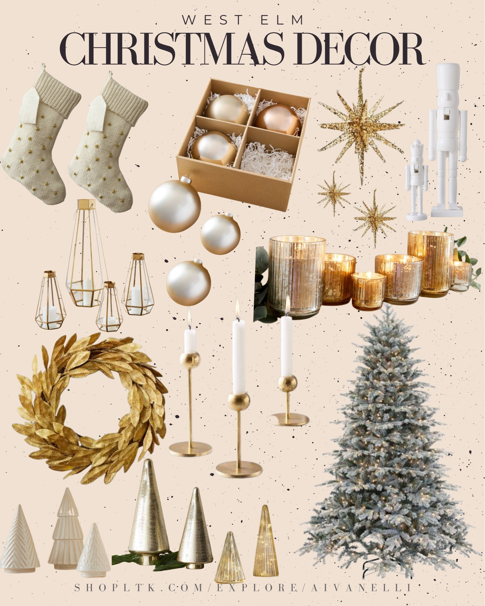 West Elm Christmas Decor

Home decor
Anthropologie
Capri blue candle
Voluspa
Accent pillow
Statement rugs
Home accents
Kitchen accessories
Oil diffuser
Coffee table books
Bakeware
Cookware
Home goods
Full length mirror
Charcuterie board
Bath mat
Candles
Kitchen gadgets
Bakeware
Home finds
Christmas decor
Artificial Christmas tree
Christmas home finds
Holiday home decor
Christmas stockings
Christmas wreath
Holiday wreath
Gold candlesticks
Christmas garland
Holiday garland
Christmas ornaments
Hostess gifts
Holiday entertaining
Holiday gift guide
Holiday Tablescape

#LTKSeasonal #LTKhome #LTKHoliday