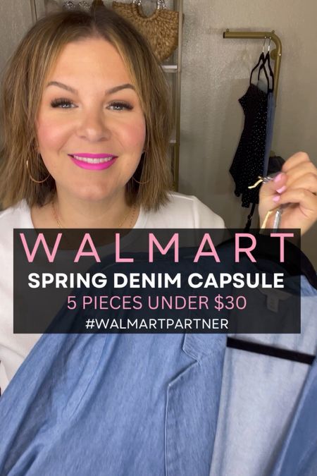 Sharing my @walmart spring denim capsule! These 5 plus size denim must haves are all under $30. These pieces will create workwear outfits, concert outfits, teacher outfits, vacation outfits, plus size outfits, and more! #walmartpartner JEN’S SIZING: Jean jacket XXL, Blazer XXL, Chambray dress 2X, Plus size jeans 20, Chambray shirt 2X Midsize Walmart outfit, plus size Walmart outfit, plus size dress, country concert outfit, western outfit, business casual outfit
5/13

#LTKSeasonal #LTKStyleTip #LTKPlusSize
