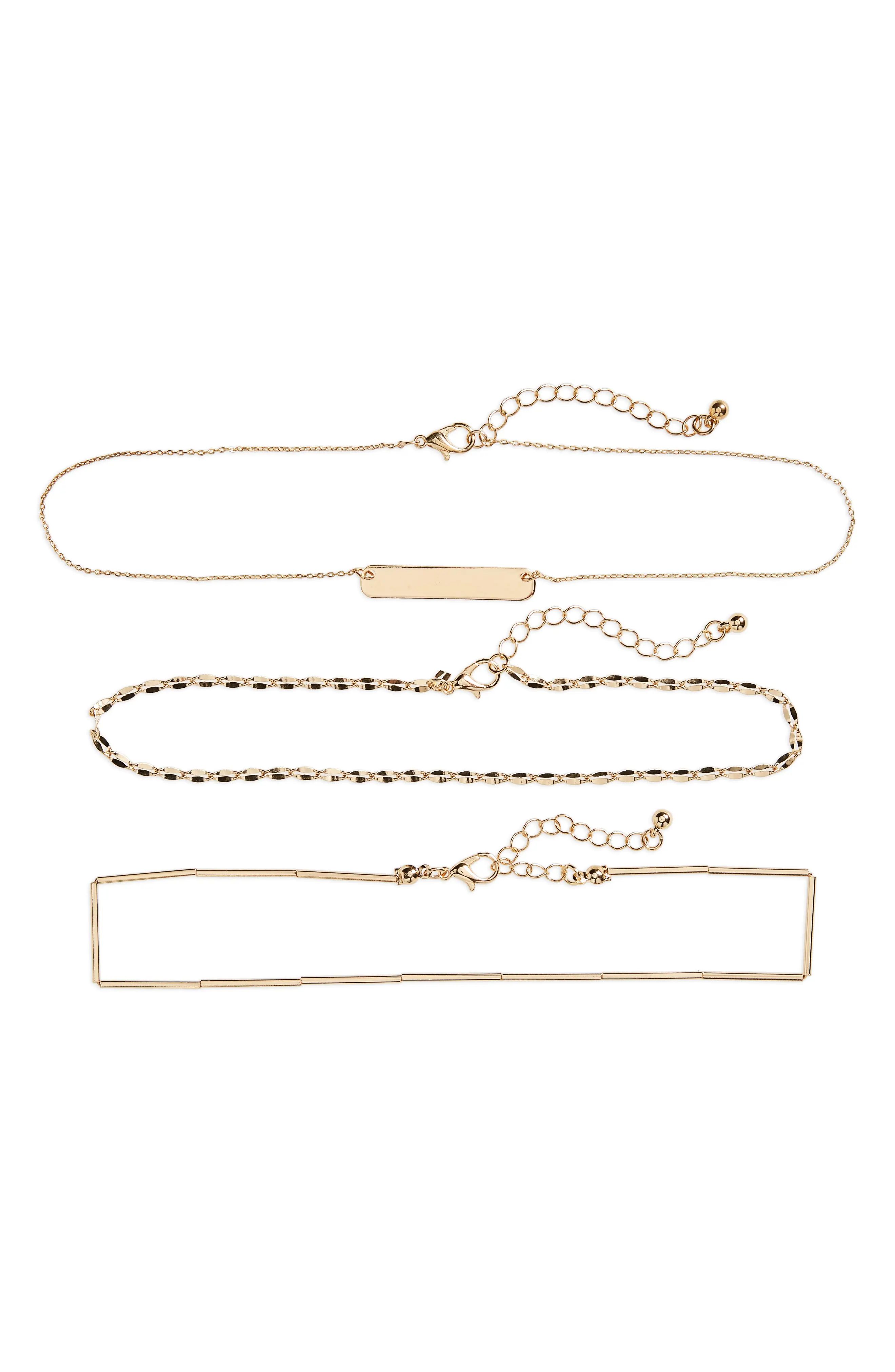 Set of 3 Link Necklaces | Nordstrom
