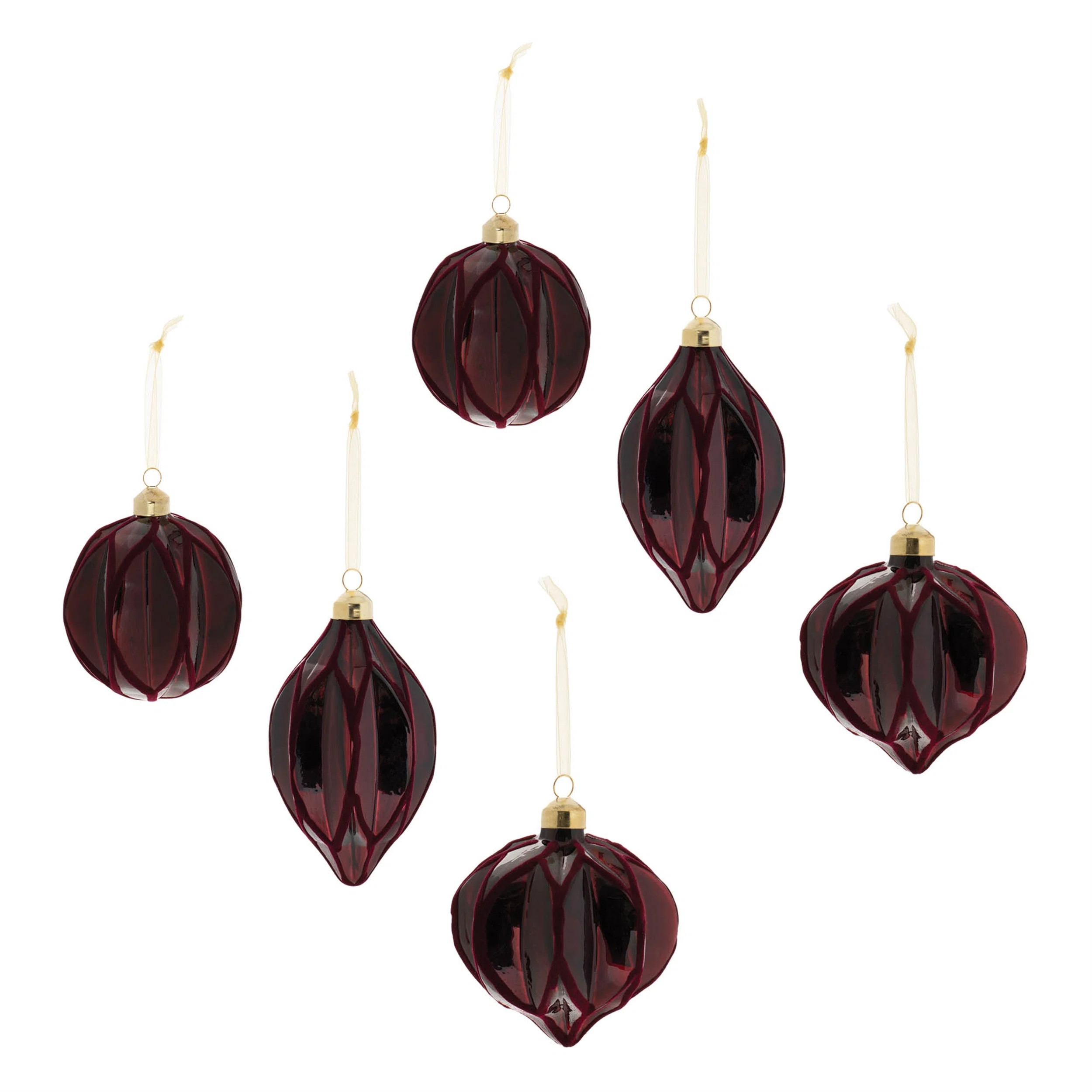 Velvet Glass Ornament | Wayfair North America