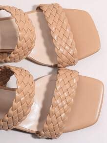 Braided Design Mule Sandals | SHEIN