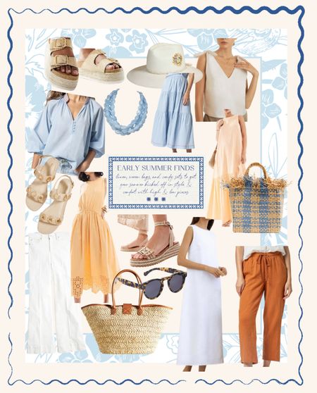 Early summer style finds. Linen and comfy cotton to embrace the warming days. 

Summer dress, vacation outfit, swim, home decor, classic style, preppy style, tuckernuck, Boden, Anthropologie, lake pajamas, striped dress, plaid dress, stripes, madras, plaid, summer style, madras, loeffler Randall 

#LTKStyleTip #LTKFindsUnder100 #LTKFindsUnder50