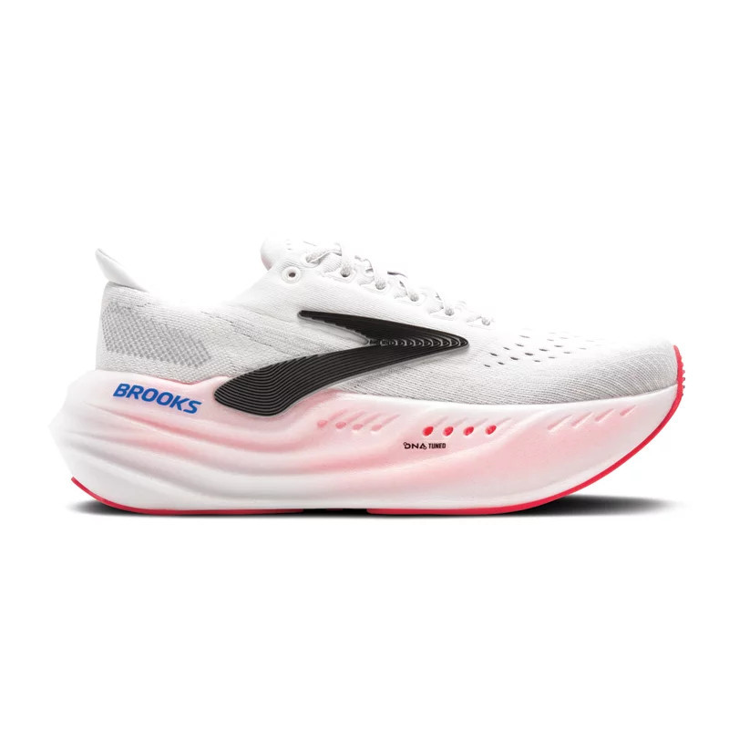 Brooks Women's Glycerin Max Running Shoes White/Bright Pink, 10.5 - Men's Training at Academy Sports | Academy Sports + Outdoors