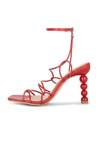 Josey Heel in Red | Revolve Clothing (Global)
