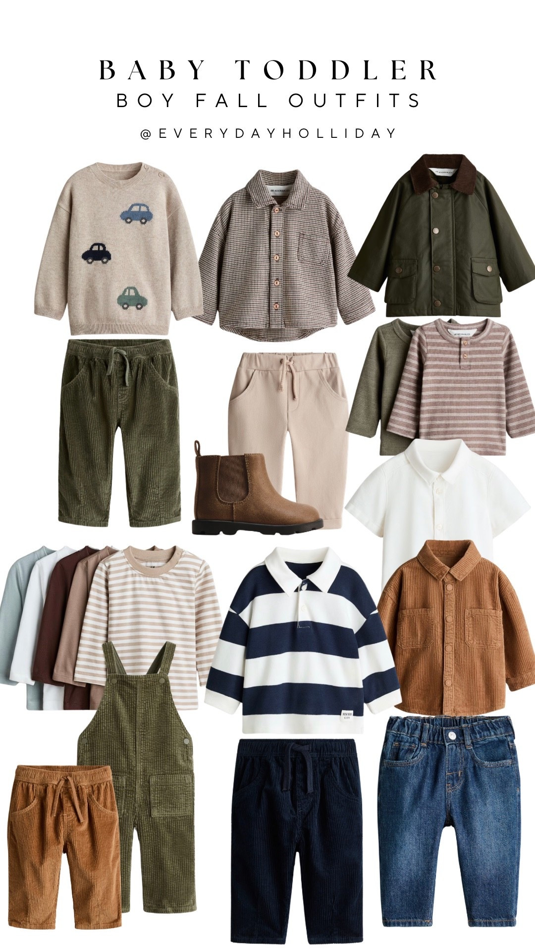 Building out the fall wardrobe for my little guy 🍂 So many cozy layering pieces to mix and match. Which piece is your favorite?

#LTKootd #LTKKids #LTKBaby