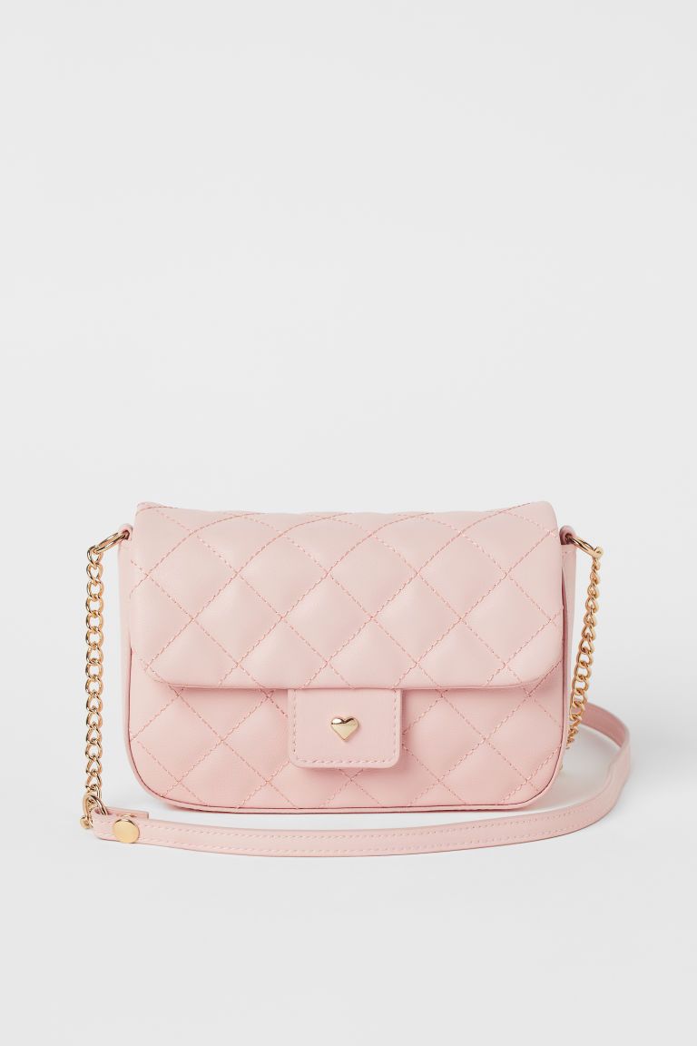 H & M - Quilted Shoulder Bag - Pink | H&M (US + CA)