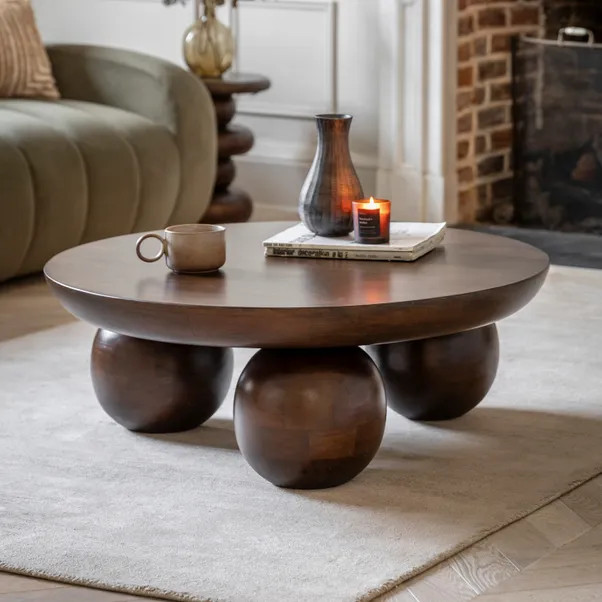 Salcombe Round Coffee Table | Dunelm
