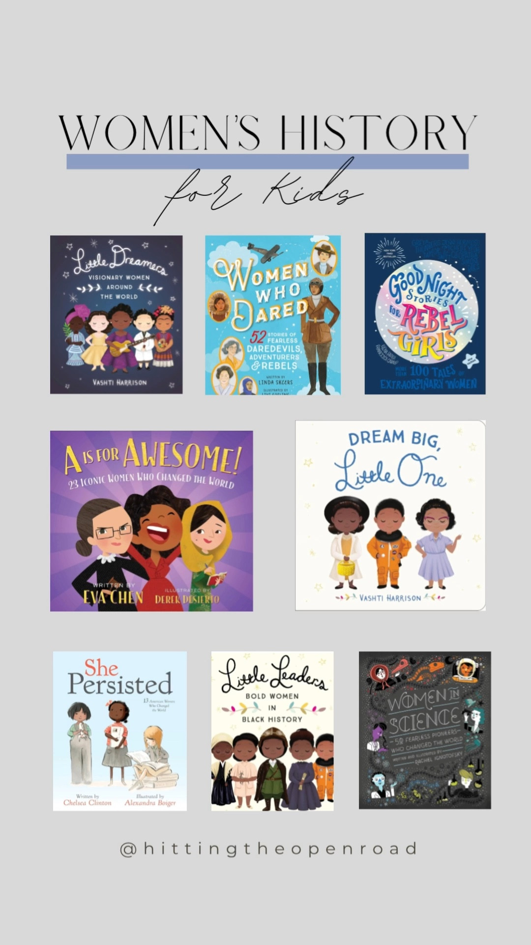 March is Women’s History month! What better time to teach your kids about the strong women who came before us? 
#womenshistory #girlpower #booksforkids #women #books

#LTKmomlife #LTKKids