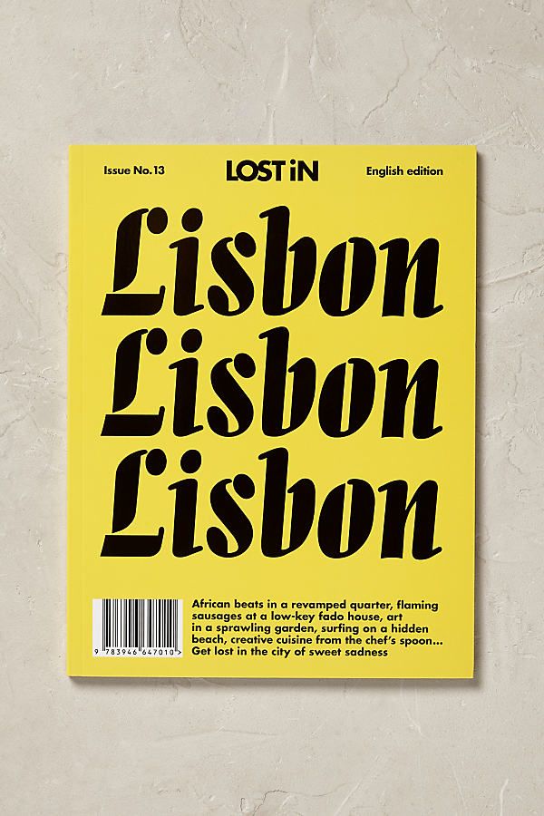 Lost In. Travel Guide - Yellow | Anthropologie (UK)