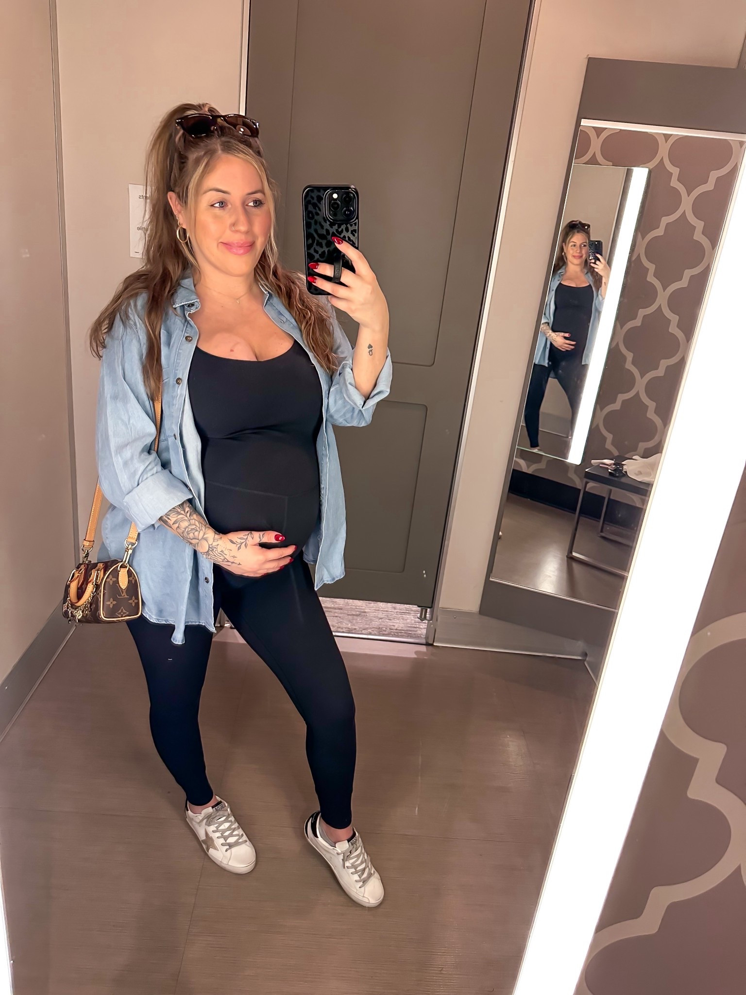 One piece jumpsuit on sale! And so is this denim top for $17! 

#LTKSaleAlert #LTKootd #LTKgrwm