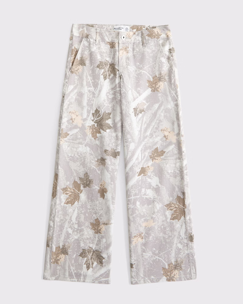 lightweight low rise baggy jeans | Abercrombie & Fitch (US)