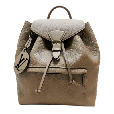 LOUIS VUITTON Montsouris Backpack Monogram Empreinte Leather Turtledove M45410 | eBay US